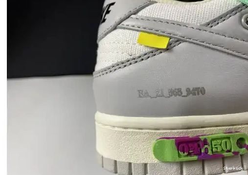 Lot Nike O-W Dunk Low DM1602-114 4 0701